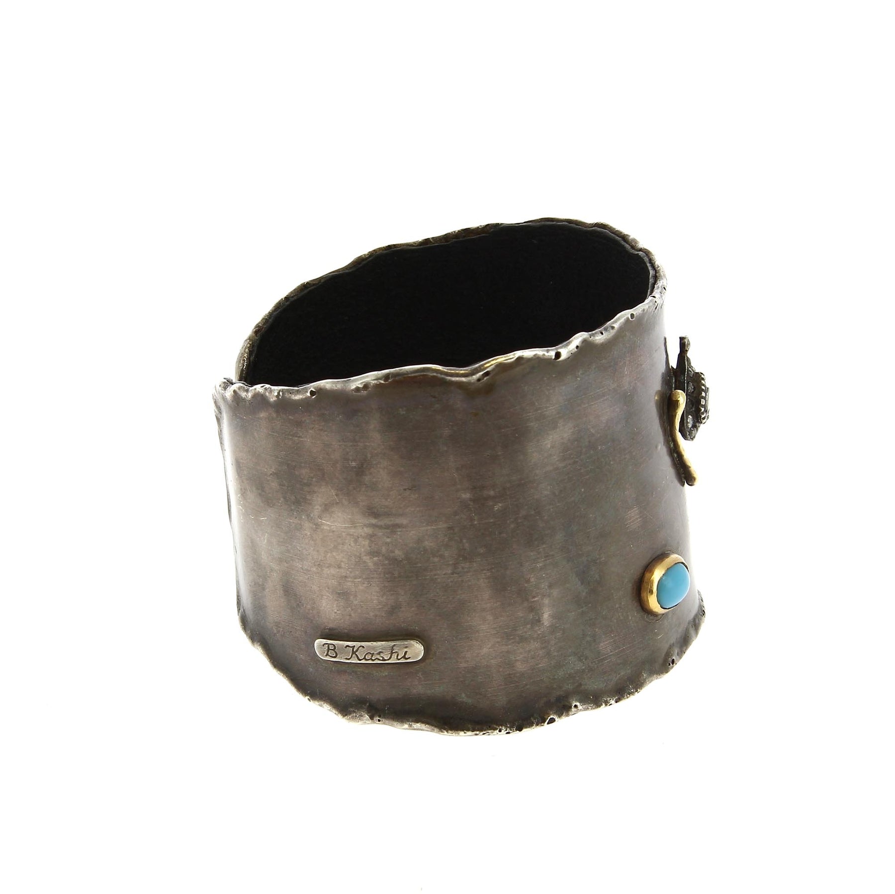 Bracelet Argent Cuff Diamonds - Boaz kashi - Bracelets pour femme - Mad Lords