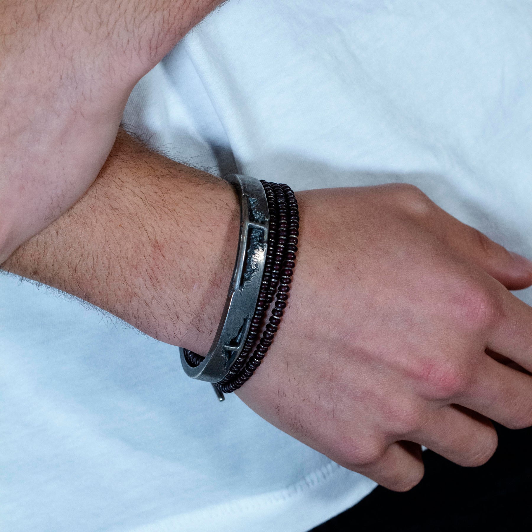 The Garnet Axis Armband