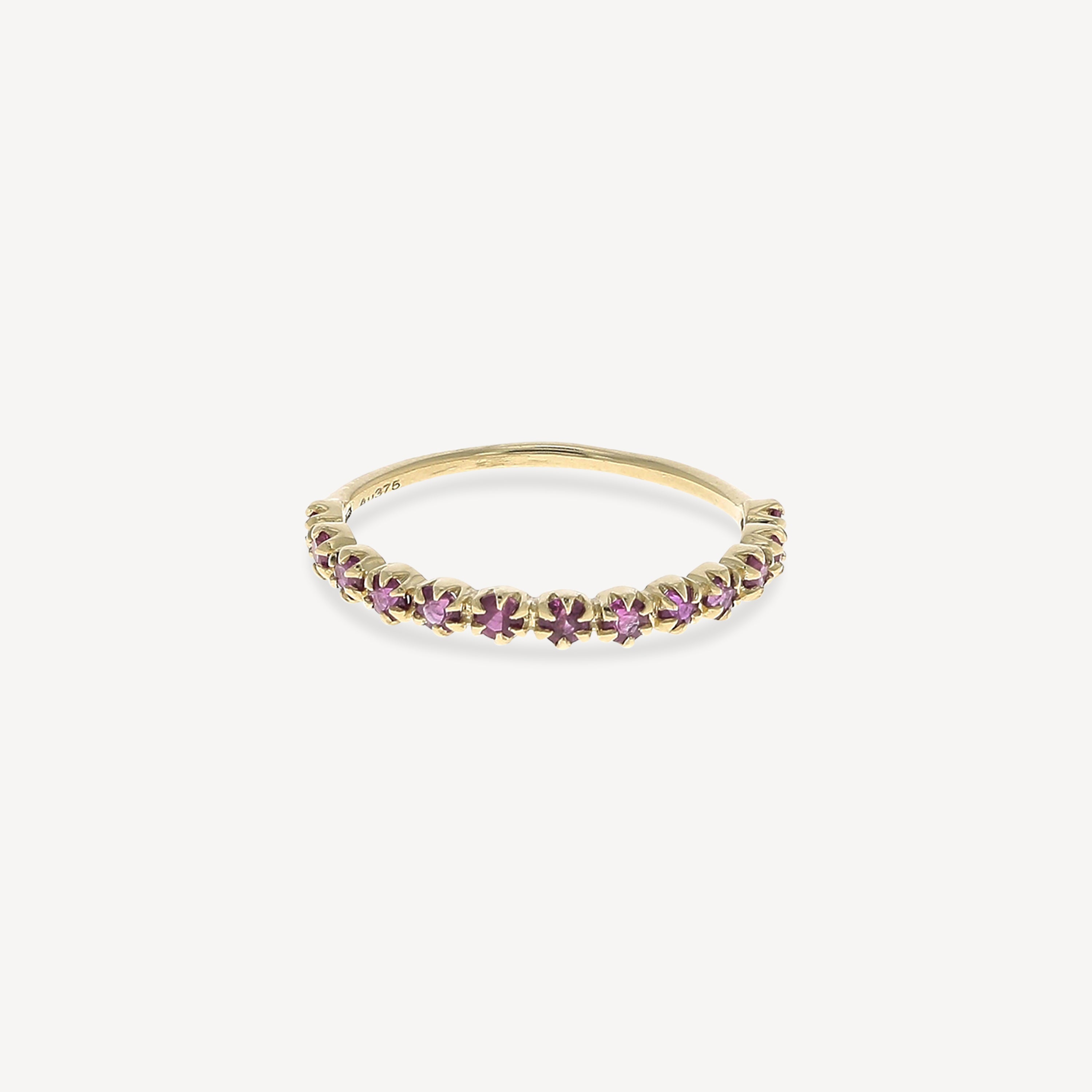 Ava Ring n°2 Pink Sapphire