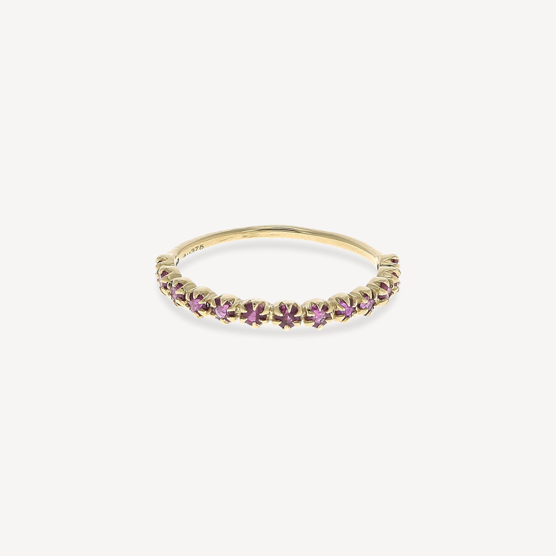 Bague Ava n°2 Saphir Rose