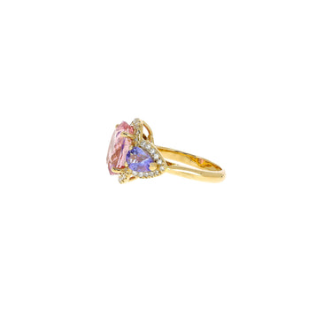 Elen Larcebeau Diamond Ring in Rose Gold