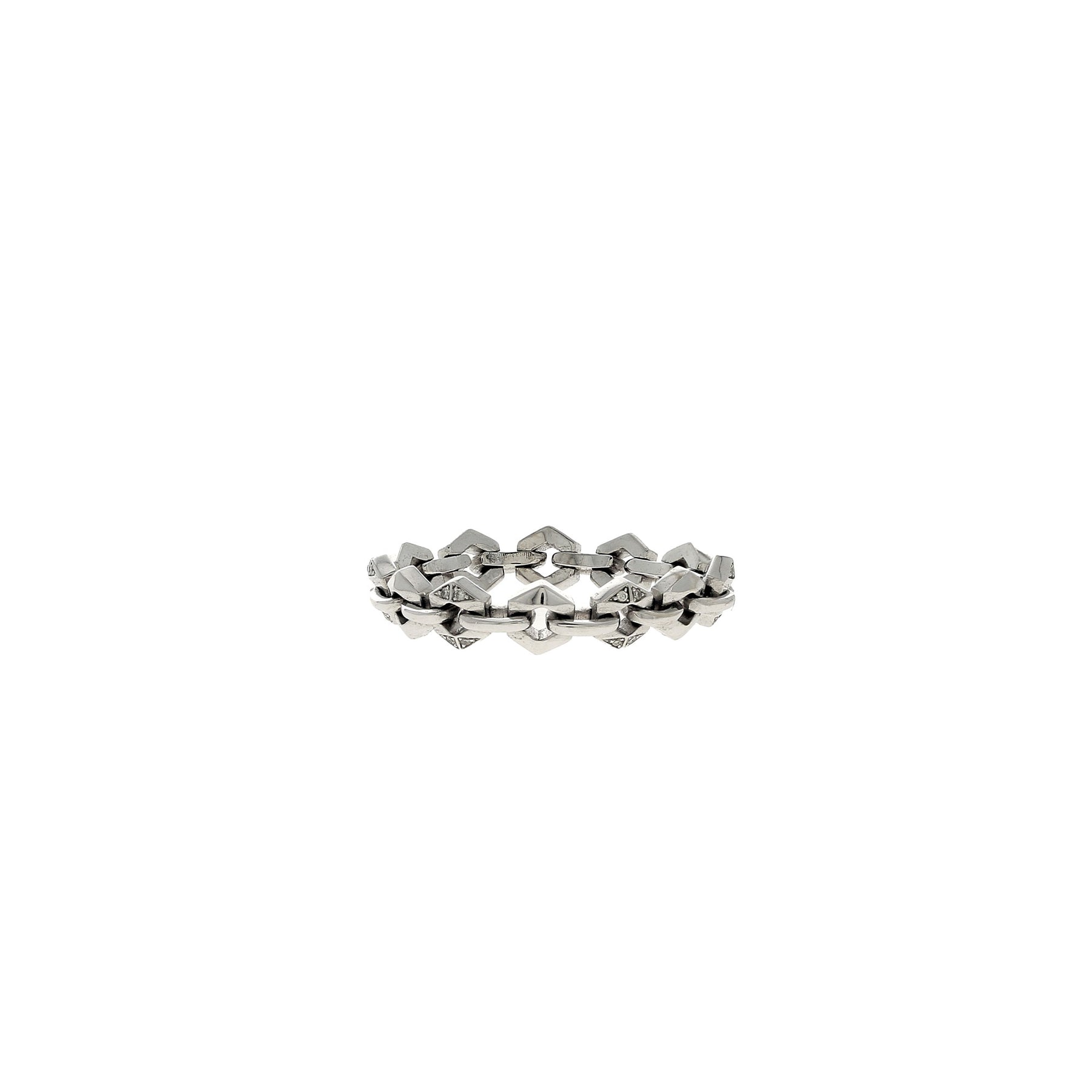 Bague Bond Signature Mini White Gold