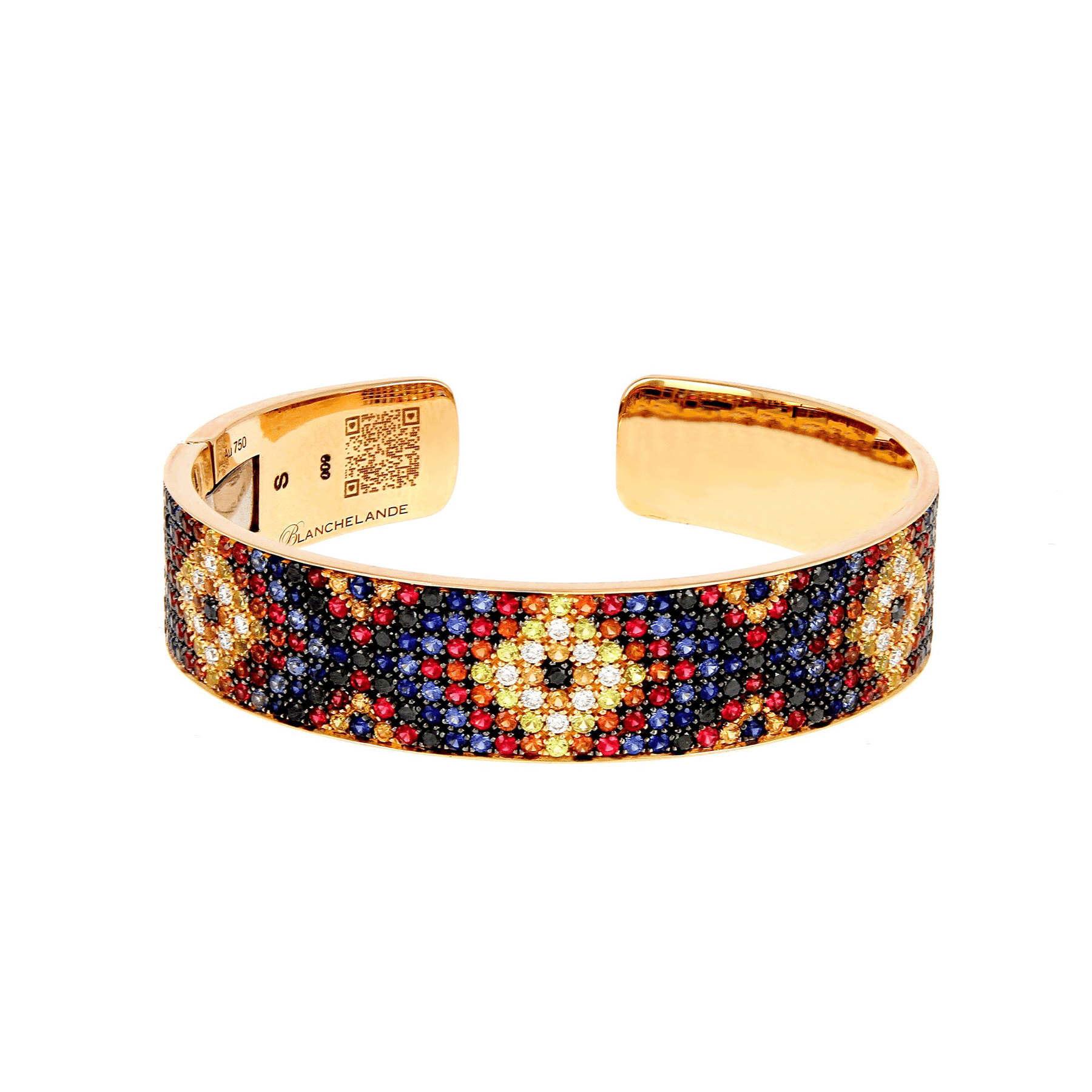 Bracelet Aida 7 Rangs Or Jaune