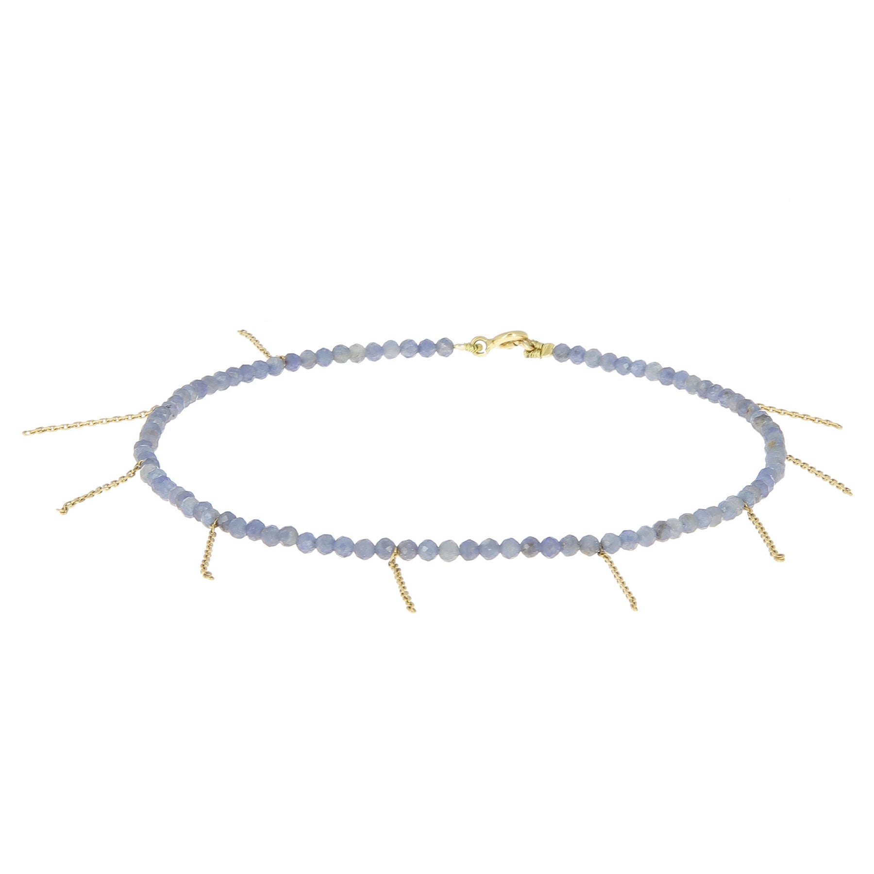 Bracelet de Cheville Summertime Saphir Bleu