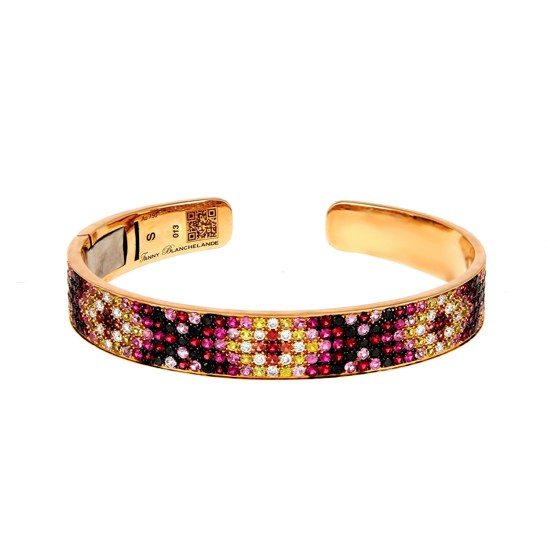 Bracelet Shayana 5 Rangs Or Rose