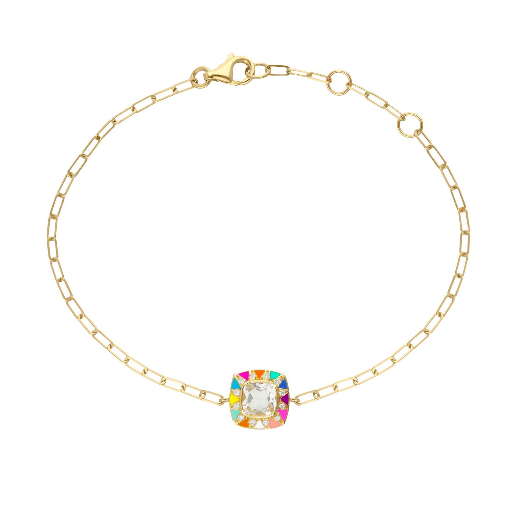 Bracelet Stella Améthyste et Diamants