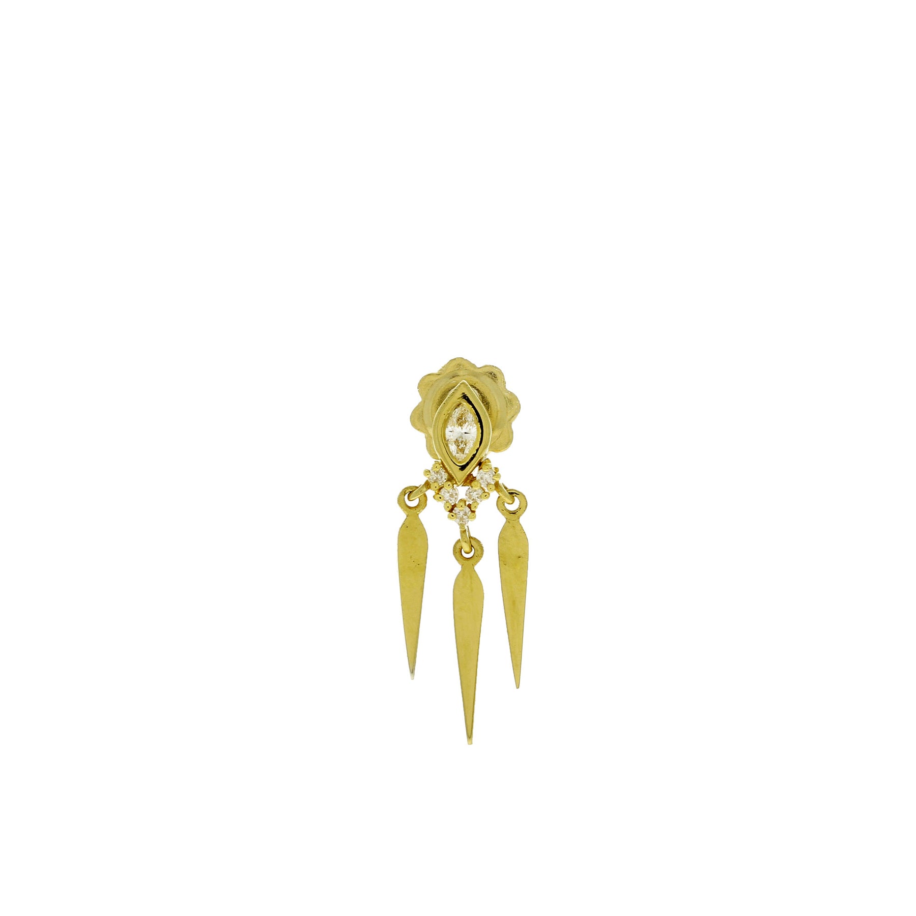 Boucle d'oreille Brilliant Marquise Dreamcatcher