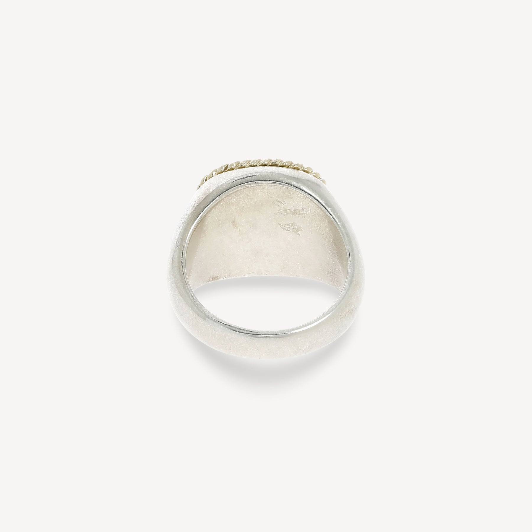 Bowie Black Diamond Signet Ring