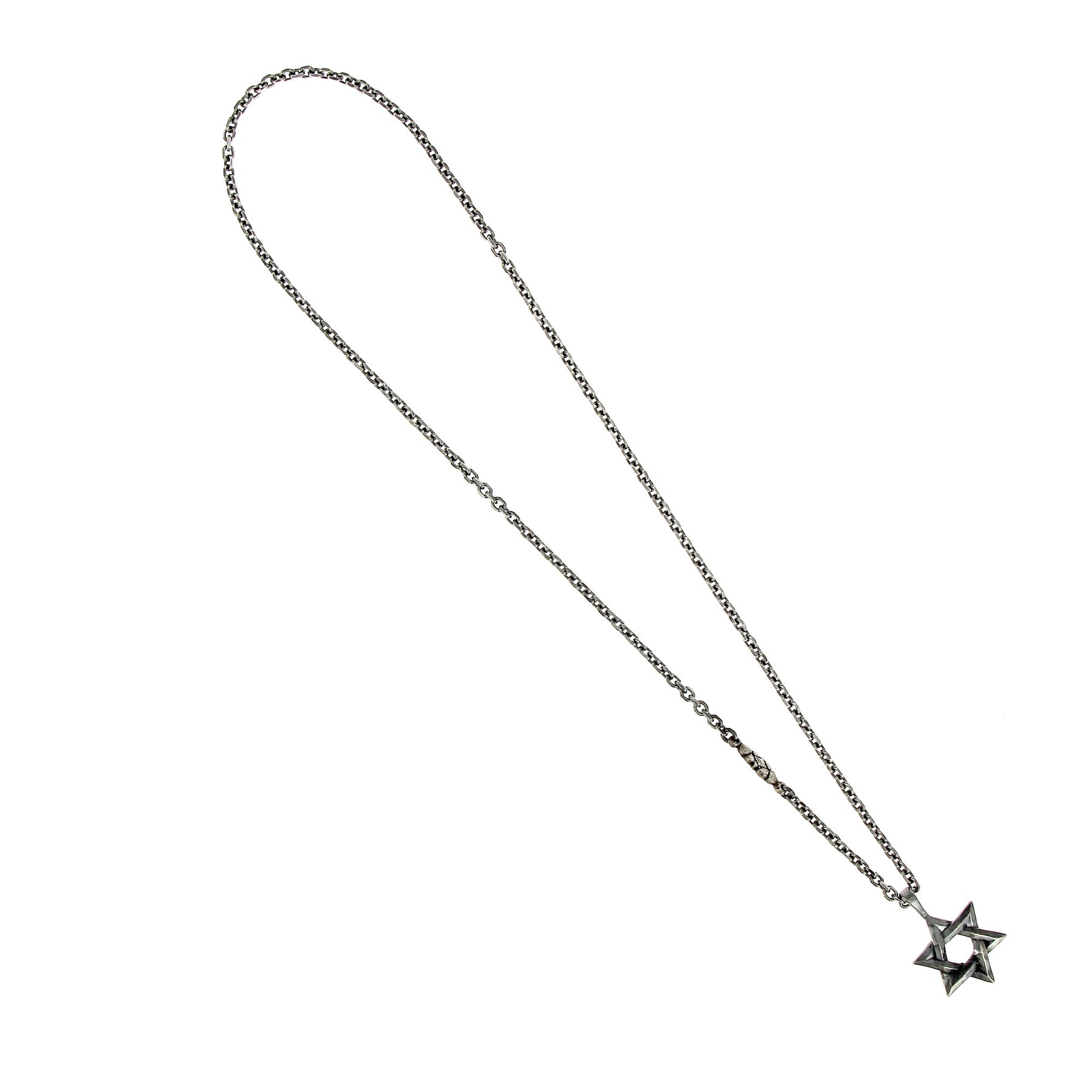 Collier Grande Etoile Argent