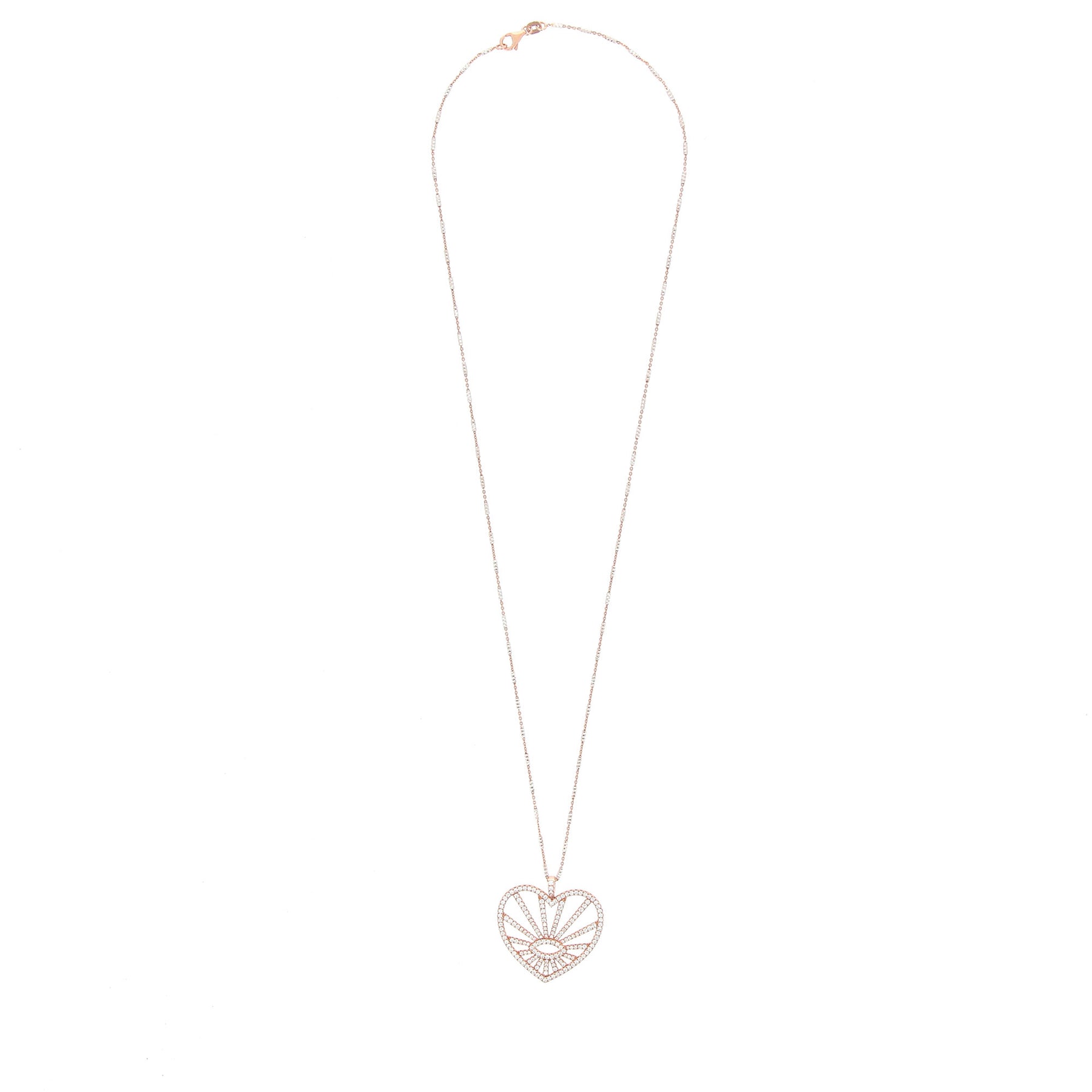 Collier Saint Tropez Or Rose et Diamants