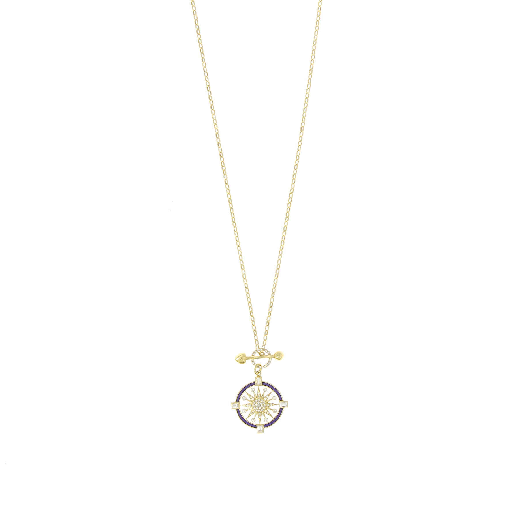 Compass Lapis Halskette