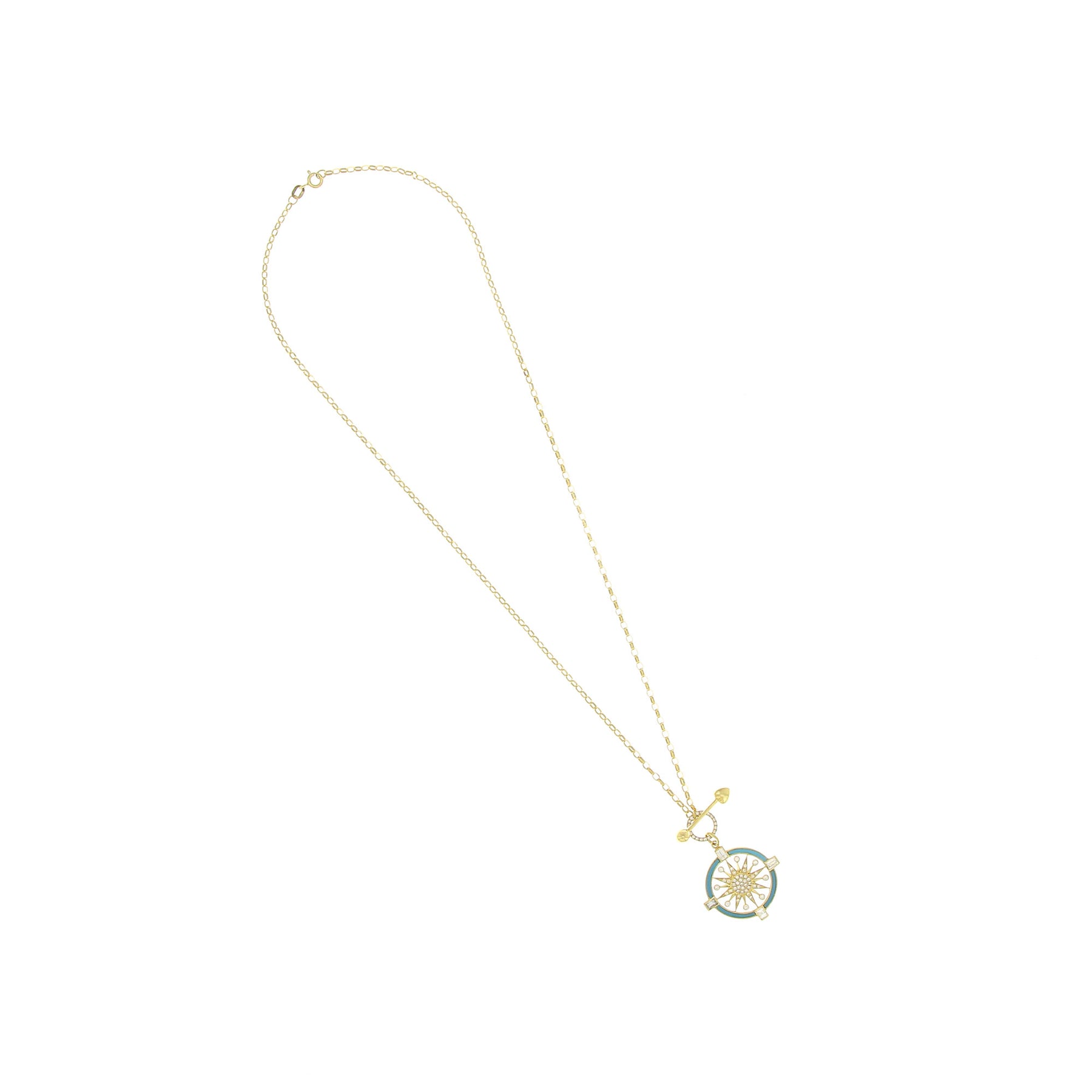 Collier Compass Turquoise