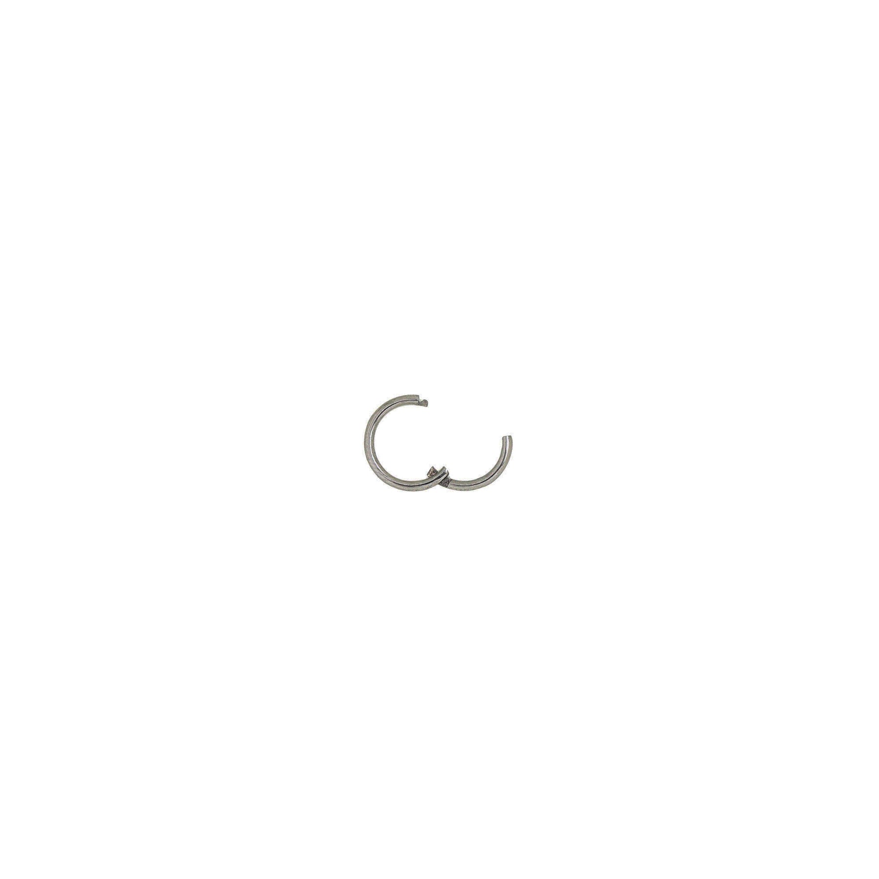 Creole 8mm Schwarzgold