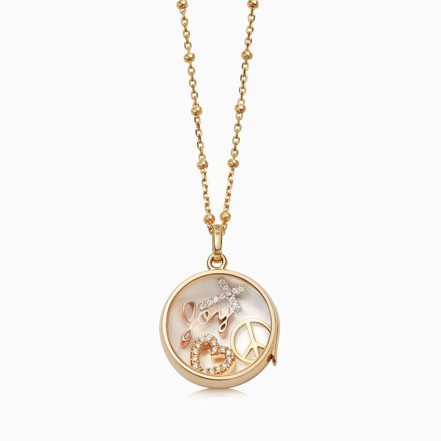 Christian Cross Diamant Charm