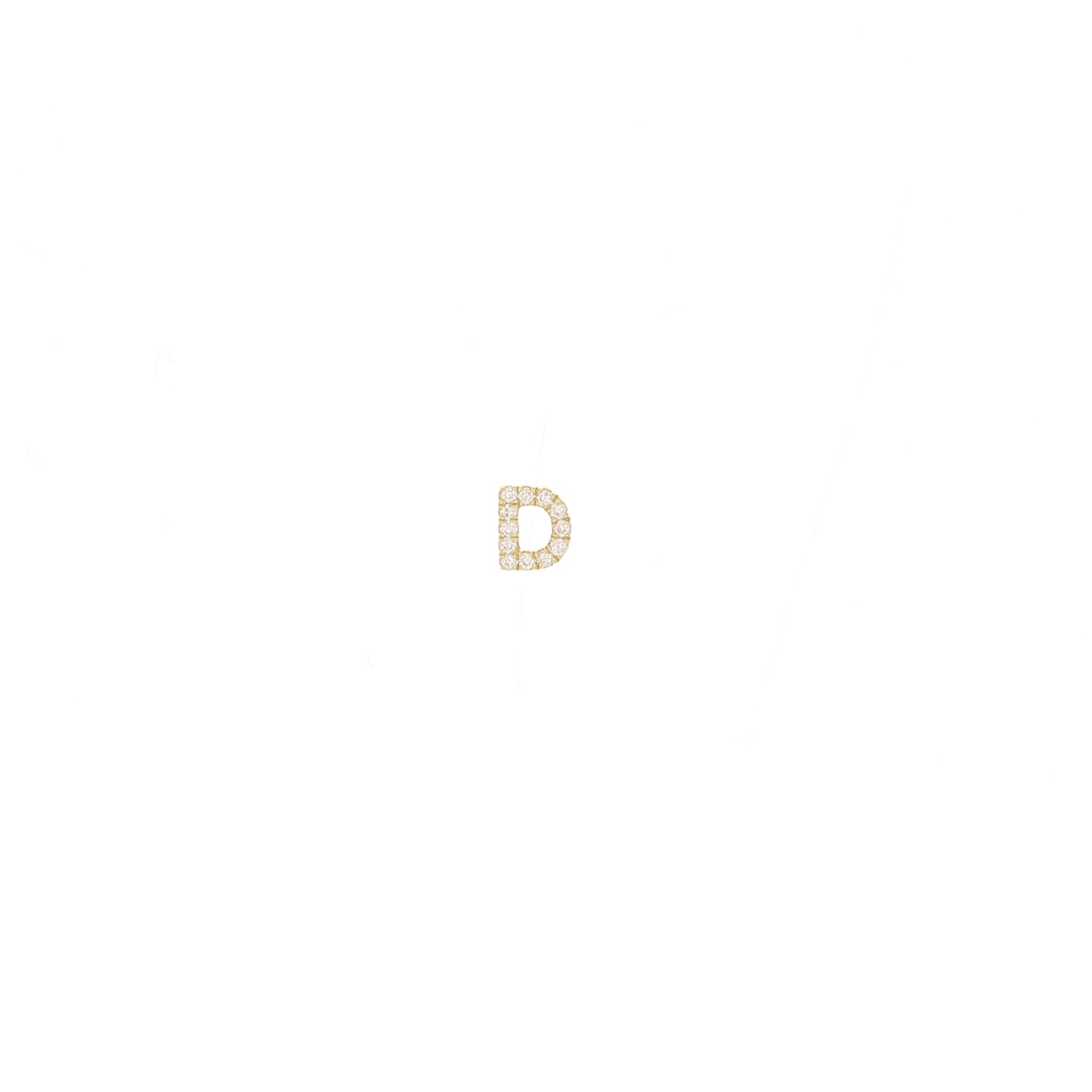 D Diamant Charm