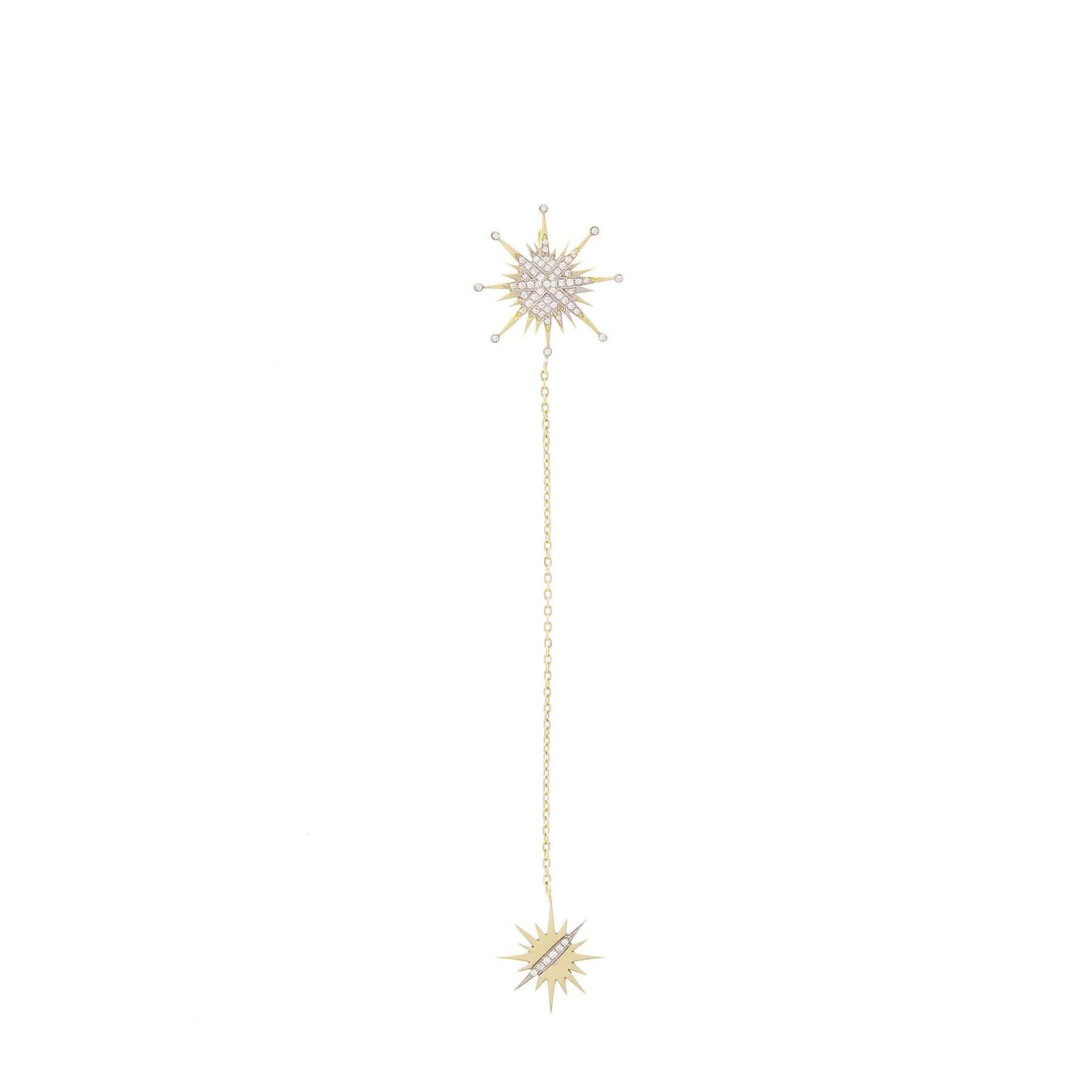 Collier Diamond Splash with Dangling Pendant