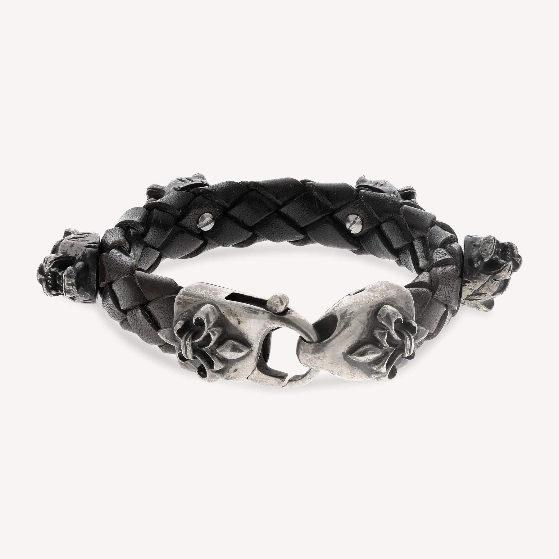 Bracelet Lion Lobster Claw