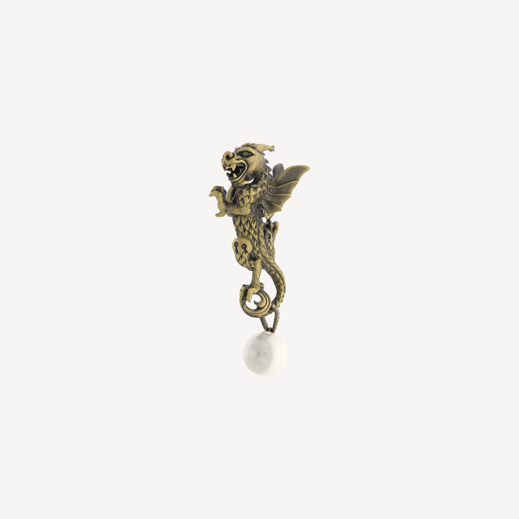 Boucle d'oreille Empress Wu Dragon