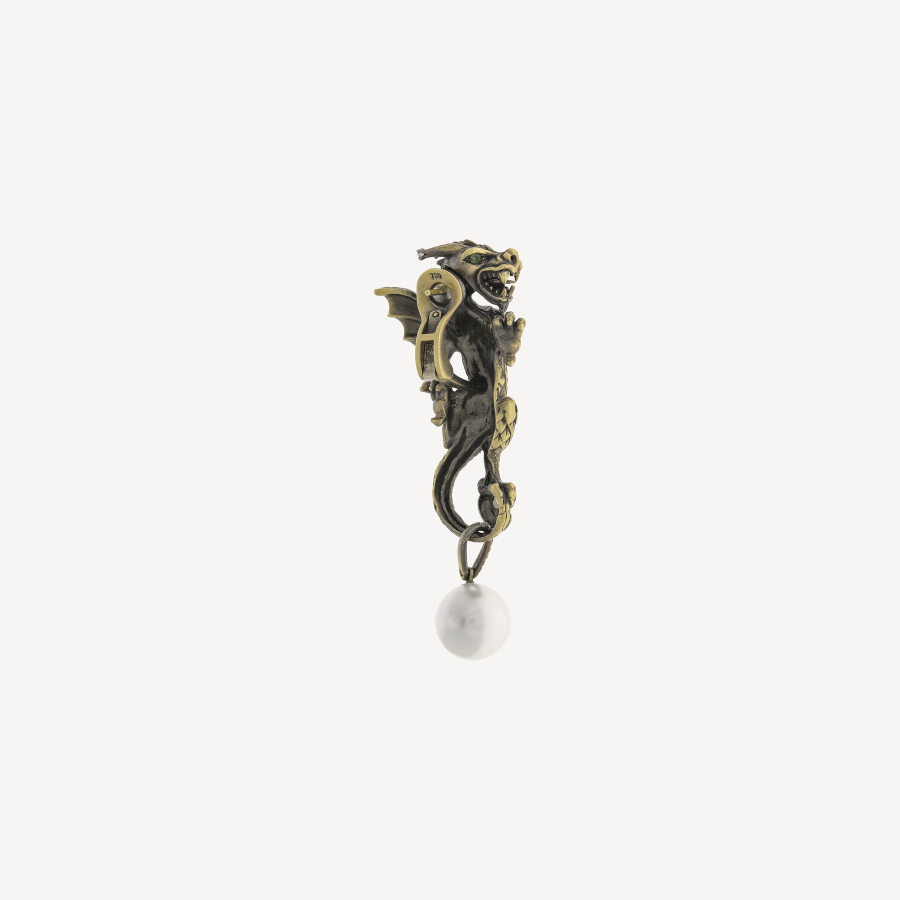 Boucle d'oreille Empress Wu Dragon