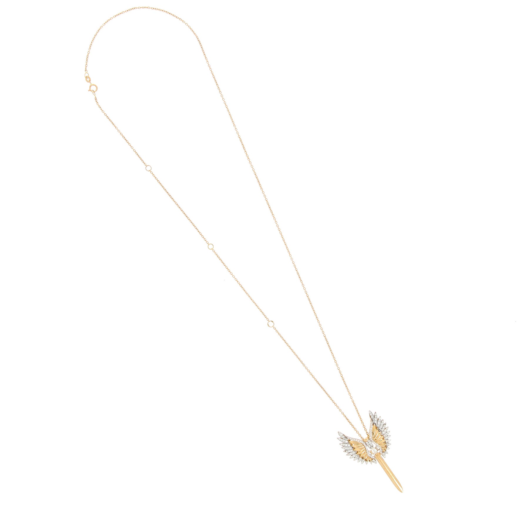 Collier Large Angel Knight