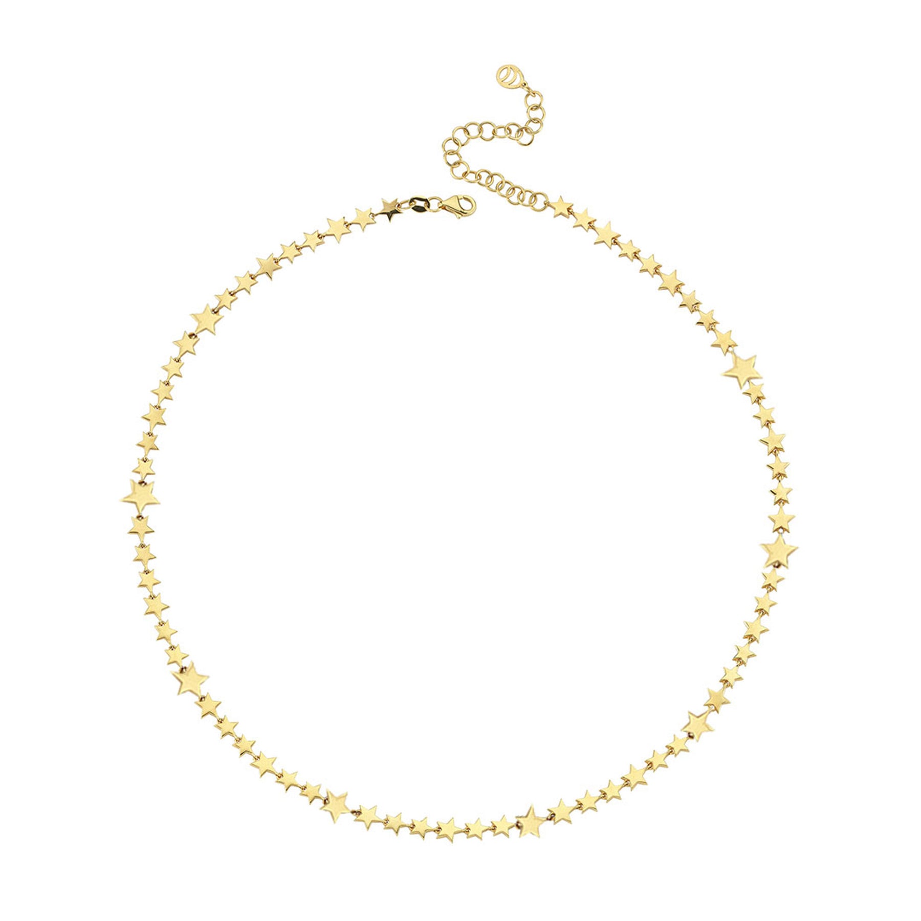 Milky Way Necklace in Gold