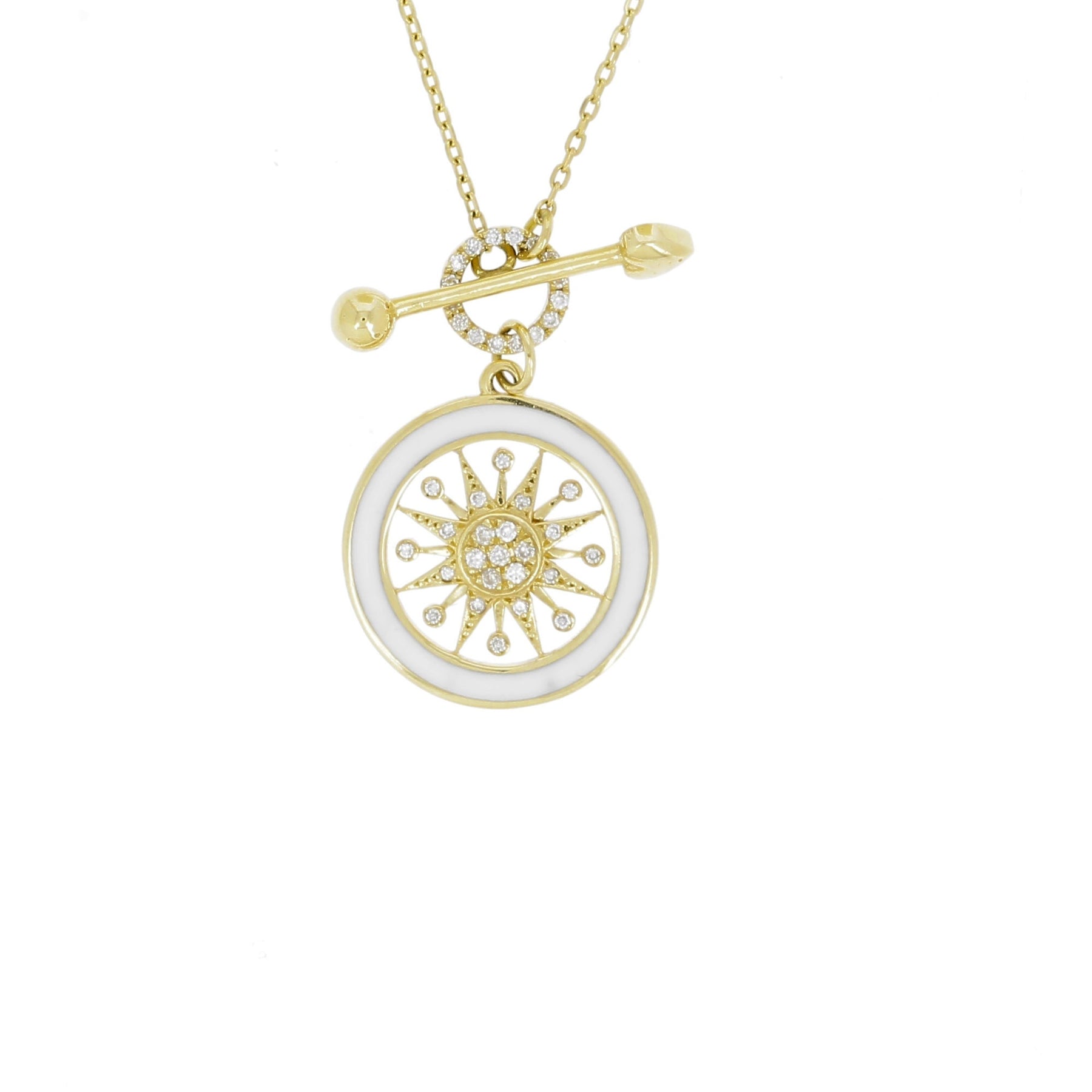 Mini Compass Necklace