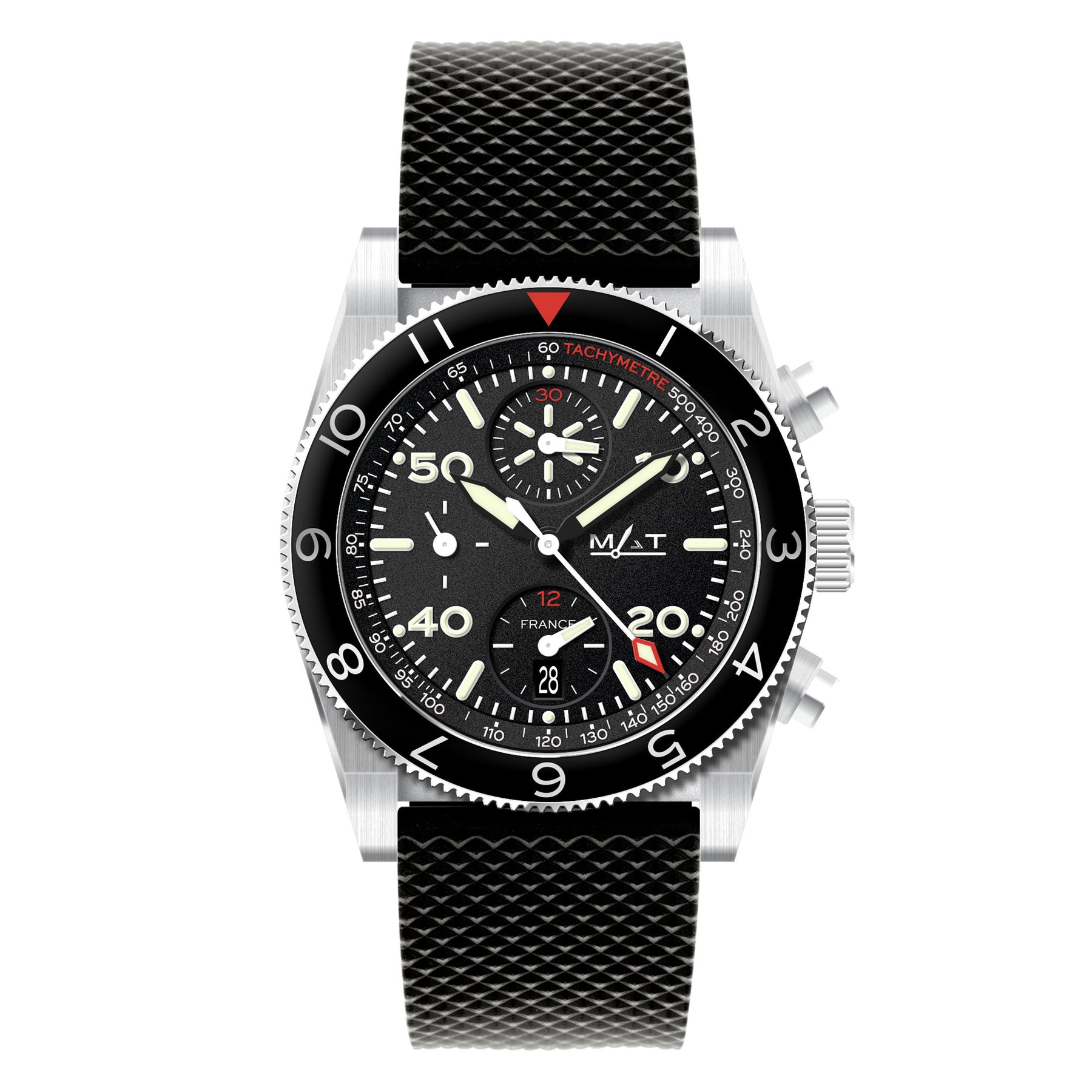 Meca Chrono Black Uhr