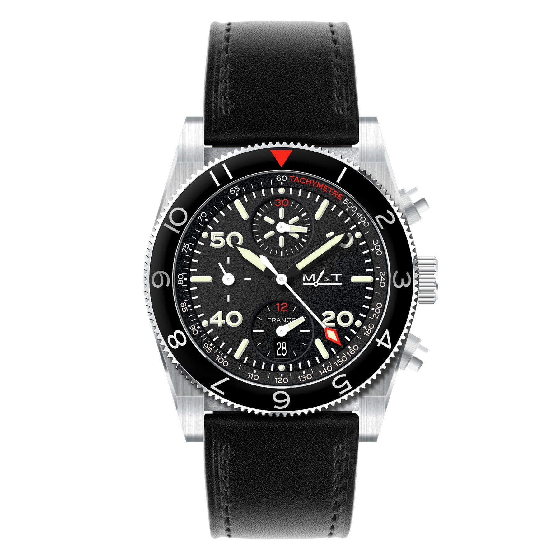 Meca Chrono Black Uhr
