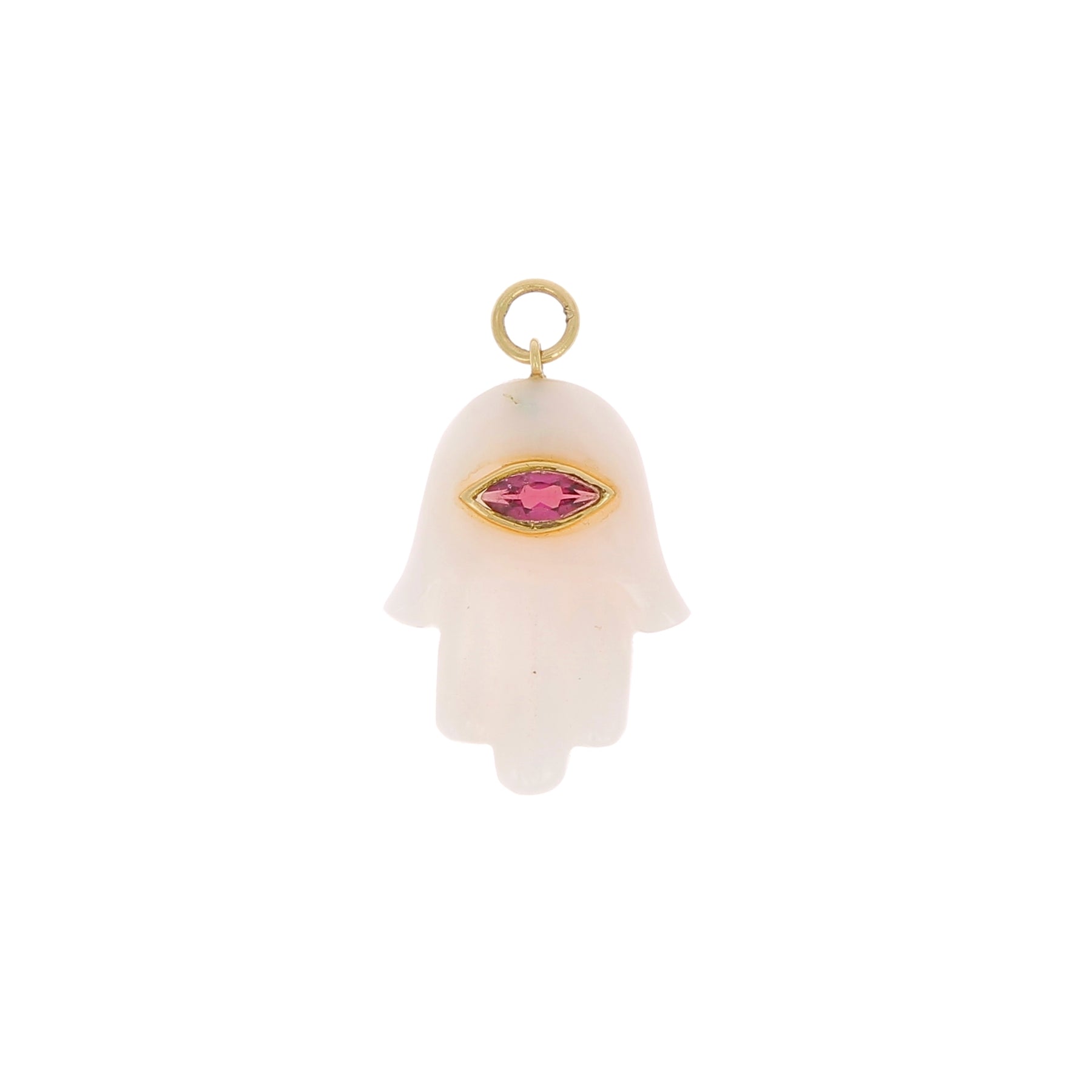 Charm Rose Hamsa Marquise