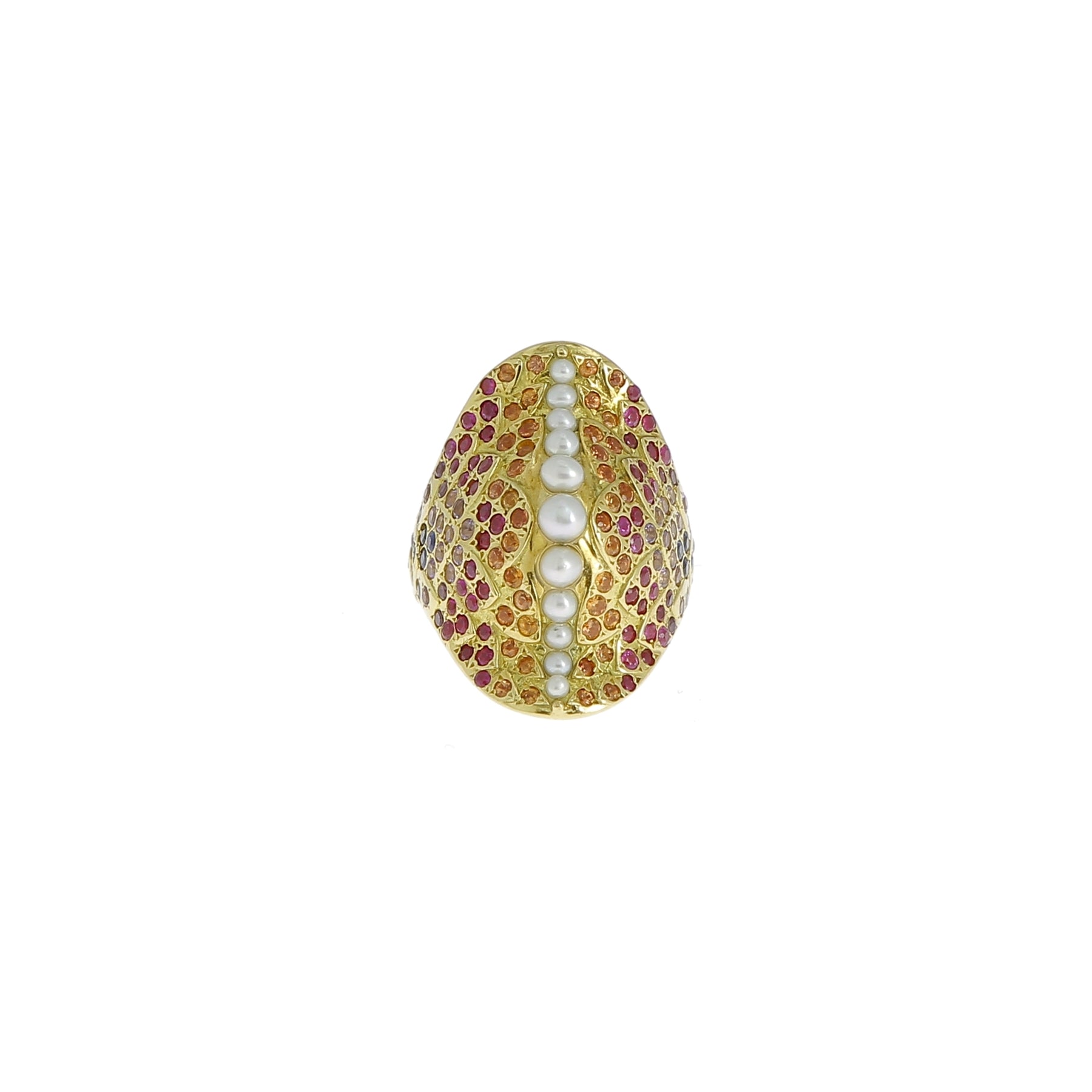 Bague Poisson Arc-en-Ciel