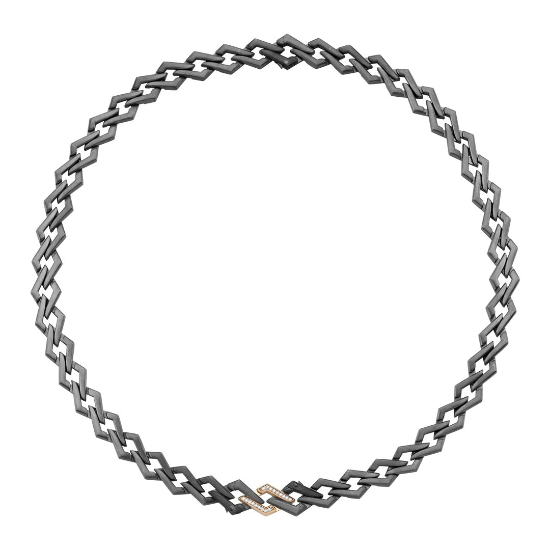 Rose Gold and White Diamonds Nexus Link