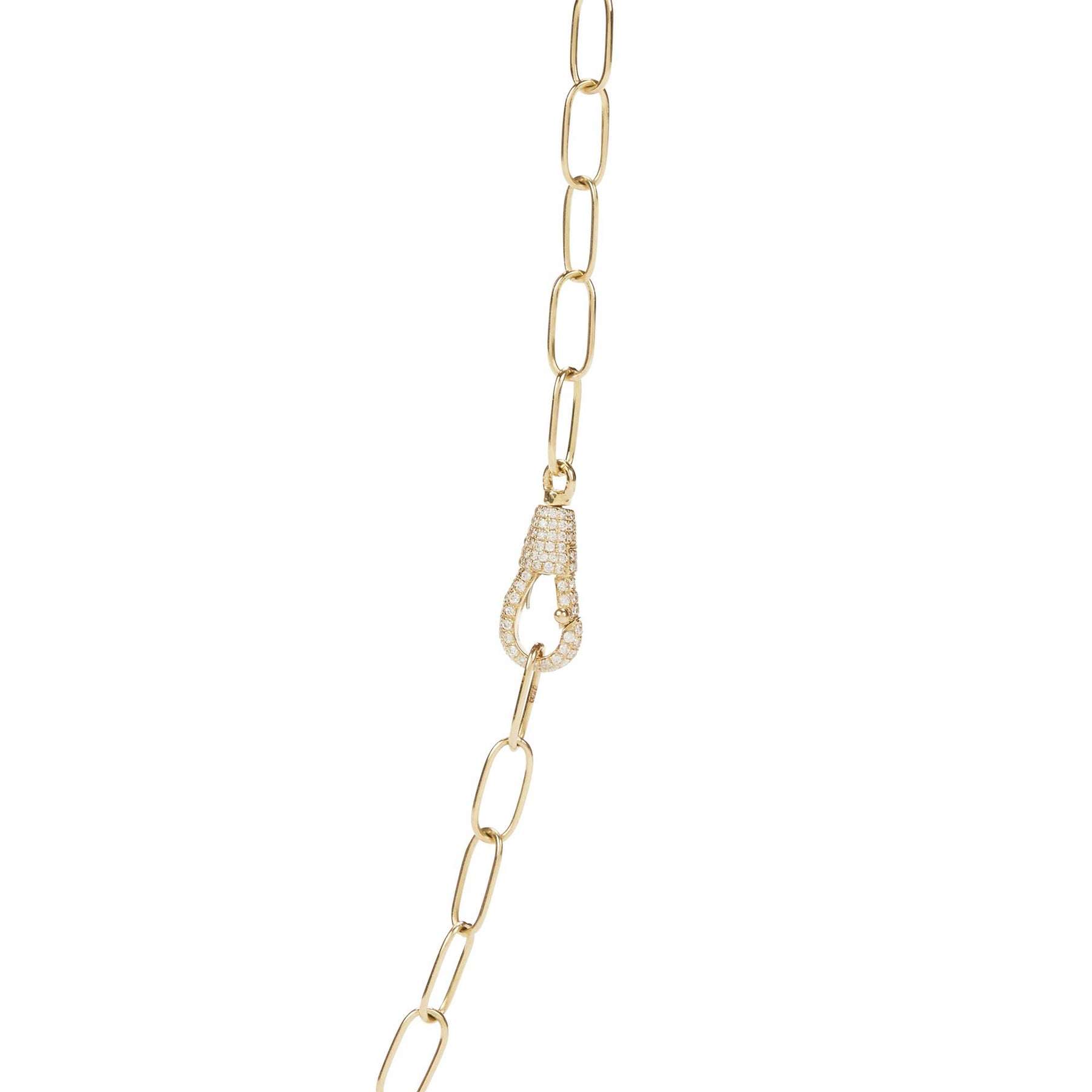 Chaîne Or Jaune Small Diamond Hook