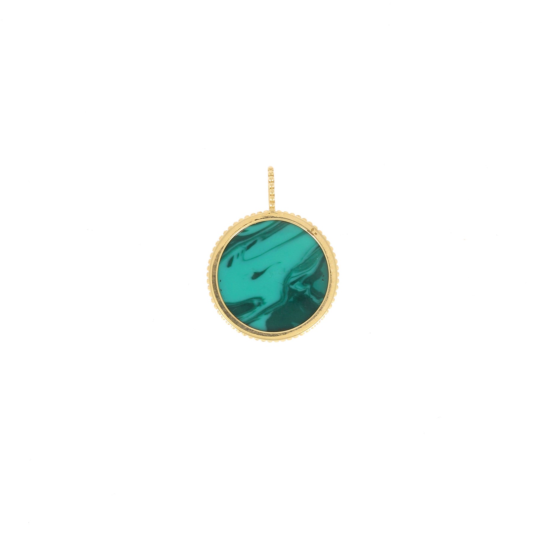 Collier Splash with Malachite
