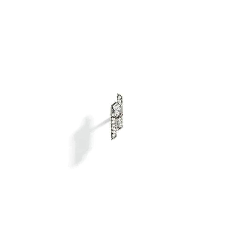 Anyway Versetzt Diamanten Stud