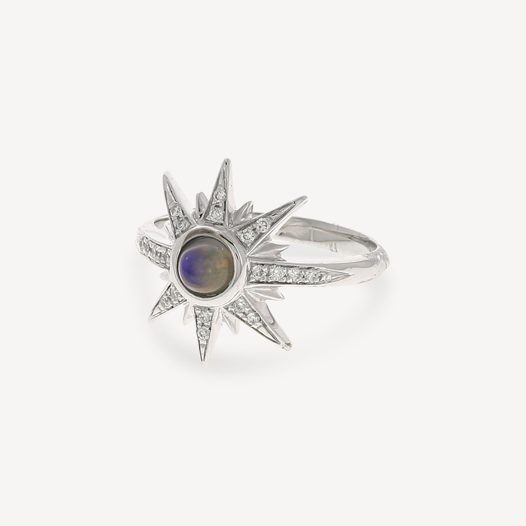 Bague Solis Or Blanc