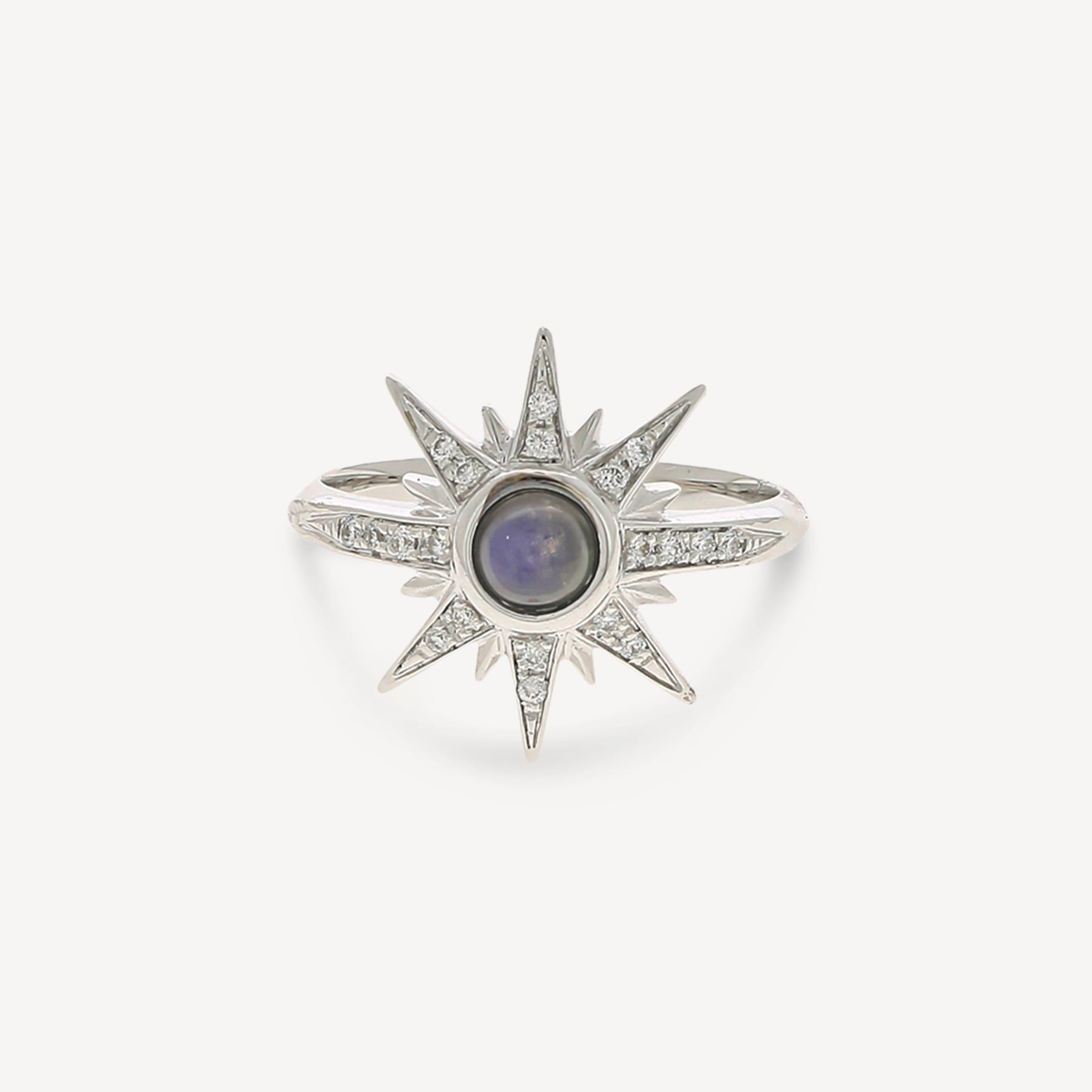 Bague Solis Or Blanc