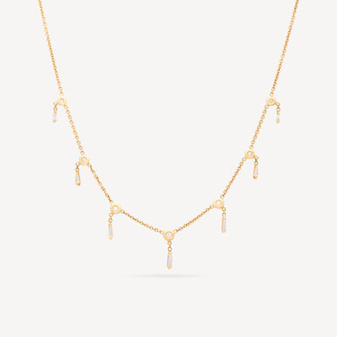 Collier Spaced Out Gold and Diamonds
