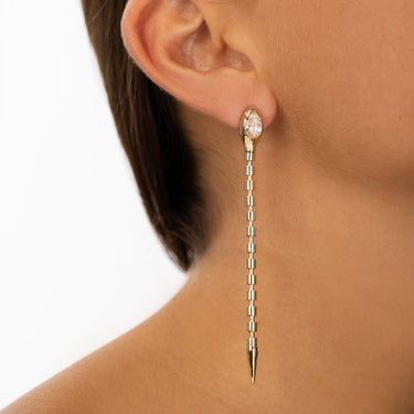 Serpent Drop Earrings