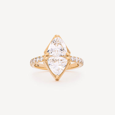 Trillion Shield ring