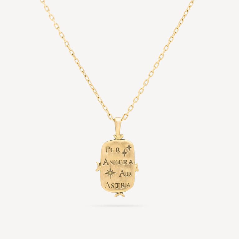 Ad Astra Yellow Gold Necklace