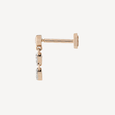 Milka Party Piercing White Diamond