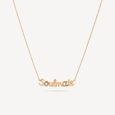 Soulmate necklace Rose Gold