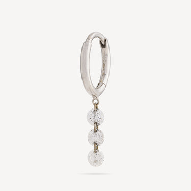 Hoop White gold Diamonds Pendants