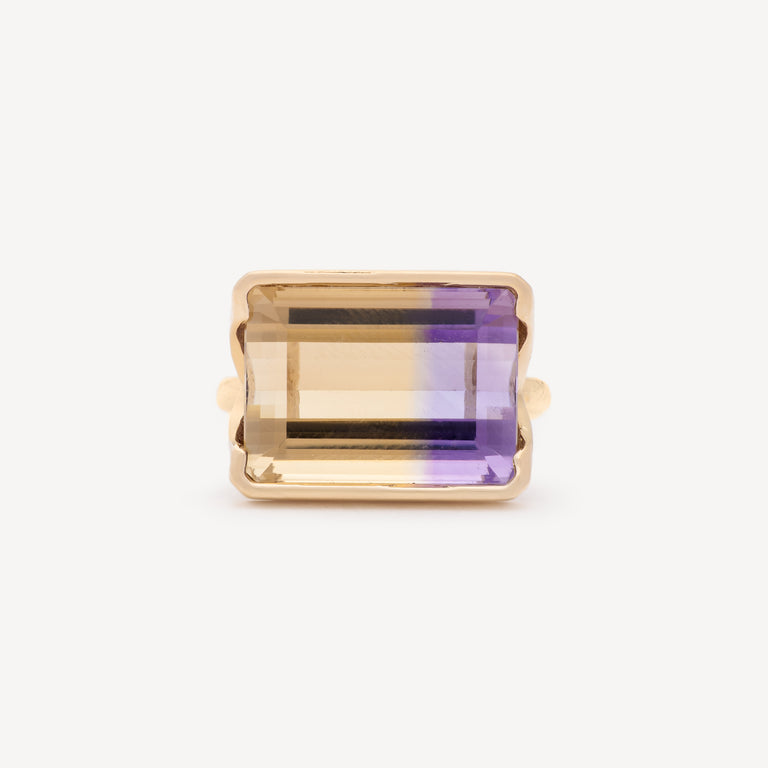 Ametrine Pop Pinky ring