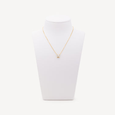 Diale Yellow Gold Mesh Necklace