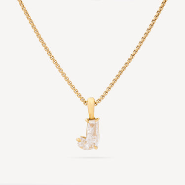 Diale Yellow Gold Chain Necklace