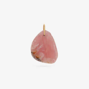 Rhodochrosite Free Diamond Pendant