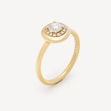 Meraviglioso Yellow Gold Diamond Ring
