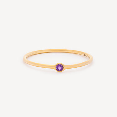 Memory Amethyst ring