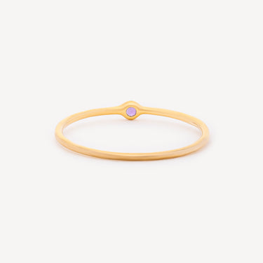 Memory Amethyst ring